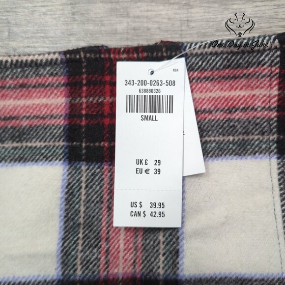 Hollister Plaid Mini Skirt Size S. - Picture 2 of 5